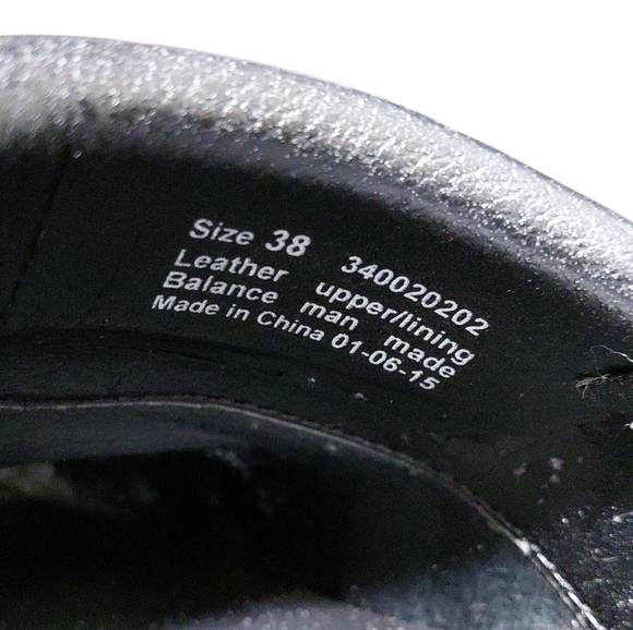 Dansko Pavan Black And Brown Leather Clog Size 7.5-8 Comfort Shoe - Picture 12 of 12